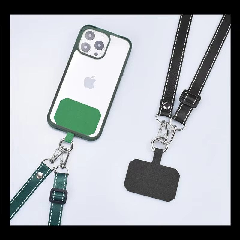Einfachheit Crossbody Handy Lanyard in Blau mit verstellbarem Halsriemen und Universal-Clip zur Verlustprävention - Bild 3