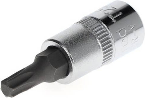 Gedore RED Schraubendrehereinsatz Innen-Sechsrund TX T 25 1/4 (6,3 mm) aus Edelstahl in Silber - Bild 1