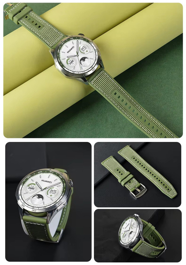 Huawei Uhrenarmband Silikon, 22 mm, Unisex - Bild 4