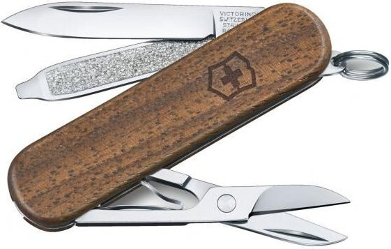 Victorinox Classic SD Wood Taschenmesser Braun mit 5 Funktionen - Bild 1