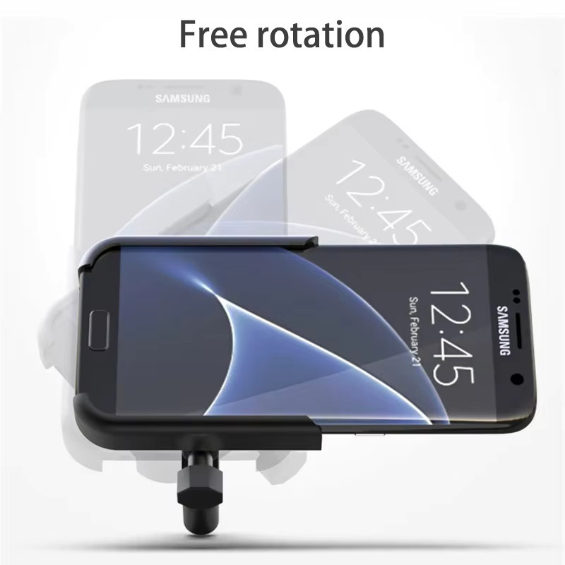 Universelle Smartphone-Lenkerhalterung aus Aluminiumlegierung in Schwarz für Motorräder und Fahrräder, passend für 4-7 Zoll Handys und GPS, für Lenkerdurchmesser 20-30 mm - Bild 4