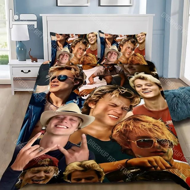 Jj Maybank Bettwäsche-Set mit Bettbezug und Kissenbezug R-Rudy Pankows Design für Erwachsene und Kinder, Mehrfarbig, B/H: 200 x 230 cm - Bild 1