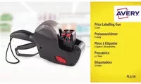 Avery Zweckform Preisauszeichnungsgerät PL2/18 in Schwarz - Bild 1