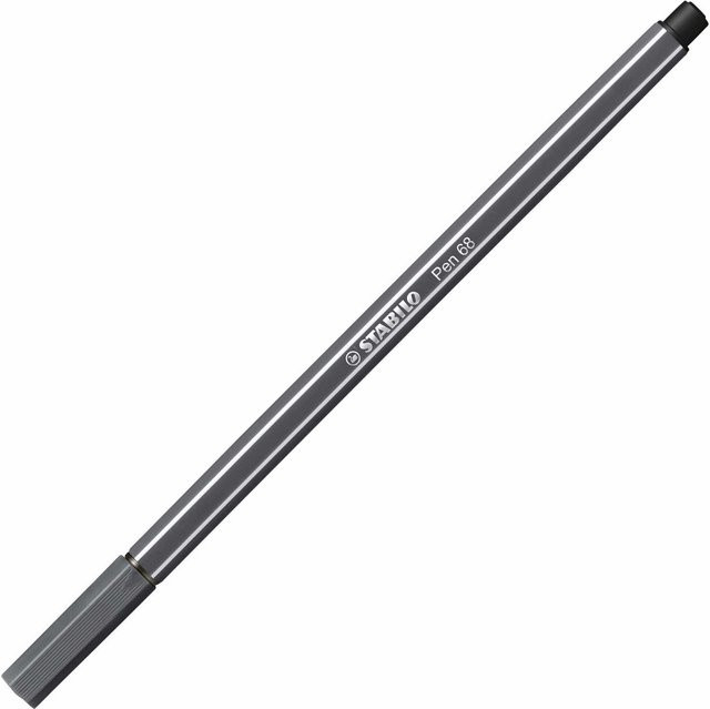 STABILO Pen 68 Tintenroller in Schwarzgrau mit feiner Spitze - Bild 1