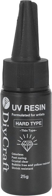 KaiSai UV-Kleber Transparent, Geruchloser UV-Harzkleber für DIY-Projekte, 25g - Bild 1