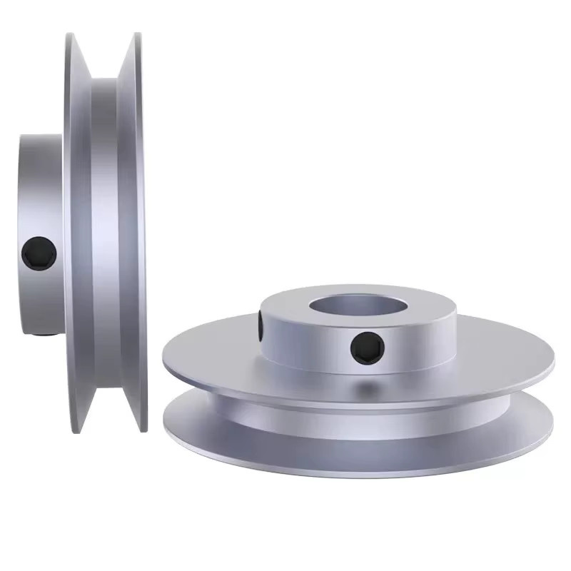 ANJI A-Typ V-Riemenscheibe aus Aluminiumlegierung in Silber, Außendurchmesser: 40-100 mm, Lochdurchmesser: 8-32 mm - Bild 4