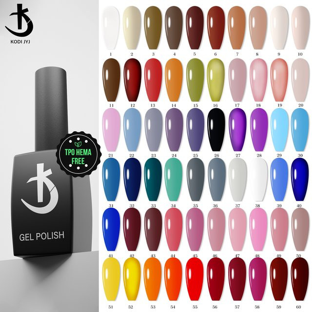 KODI JYJ Tpo Hema Free Gel-Nagellack, 12 ml, glänzend - Bild 1