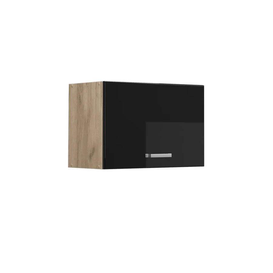 Vicco Hängeschrank R-Line Küchenschrank Schwarz Eiche Hochglanz B: 60 cm, H: 40 cm, T: 31 cm - Bild 3