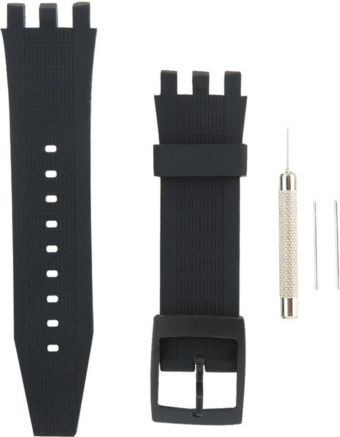 Neoglint Uhrenarmband Silikon, Dornschließe, gray, Herren - Bild 1