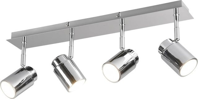 Trio Angelo LED Wandstrahler in Chrom, verstellbar, B/T/H: 52,0 x 9,5 x 19,5 cm - Bild 1