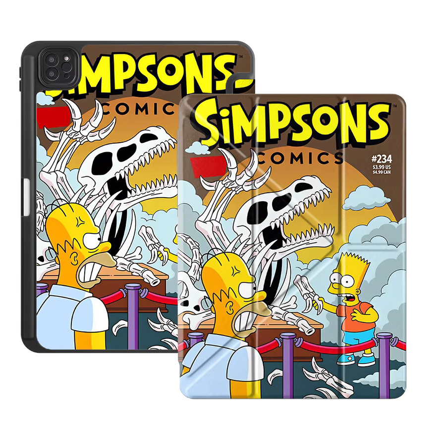 Simpsons Dinosaurier Schutzhülle mit Halterung für iPad Mini 6, iPad Pro und iPad Air in Multicolour - Bild 7