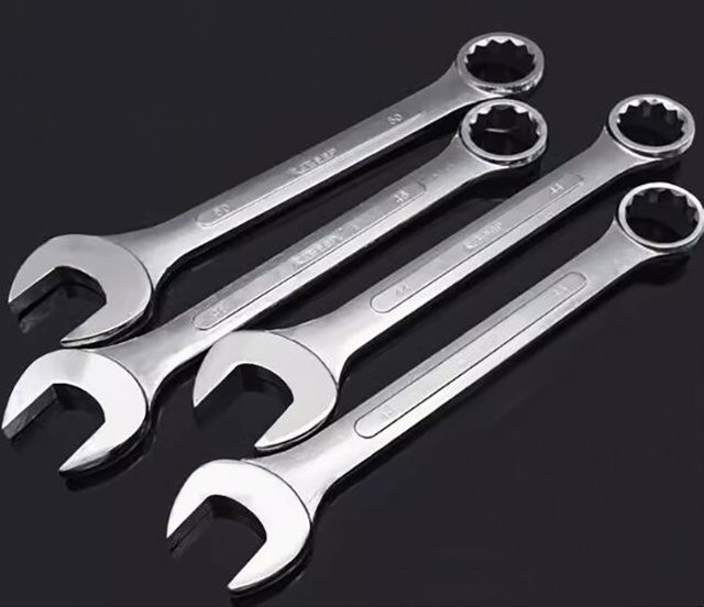 DRAGOCENI Kombinations-Schraubenschlüssel in Silber, Metrisches Mini-Set von 4mm bis 24mm - Bild 1