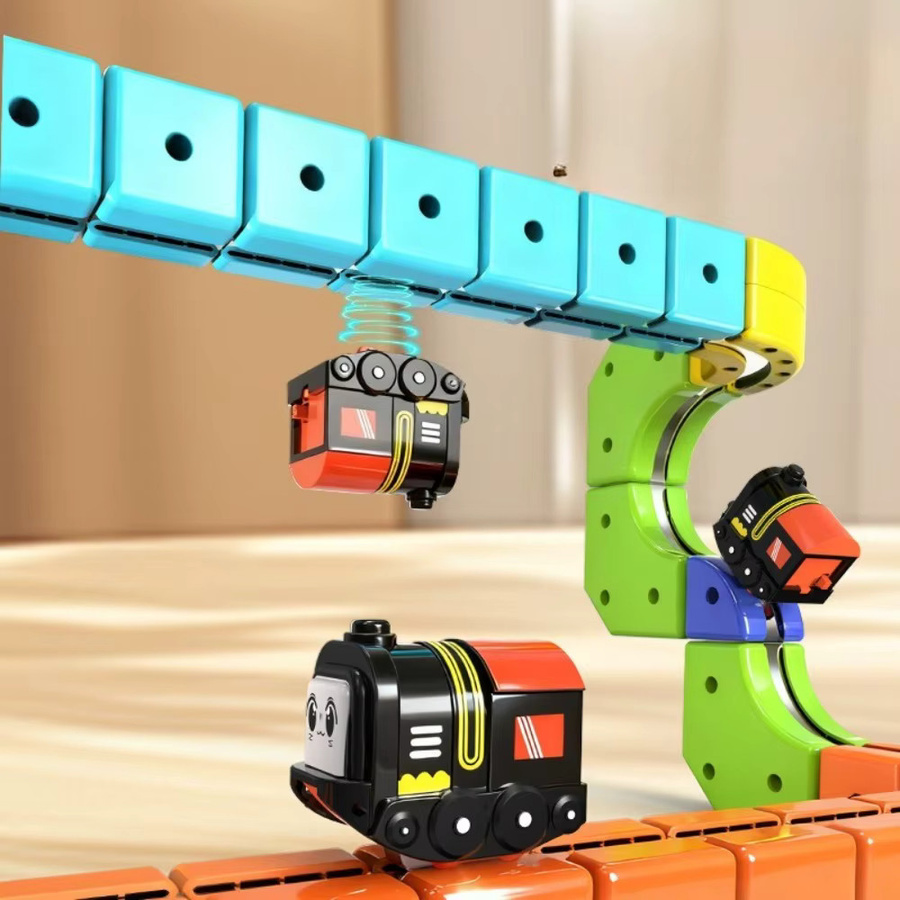 CTMA Elektrische Magnetschiene, Rennwagen, magnetische Konstruktionsschienen - Bild 2