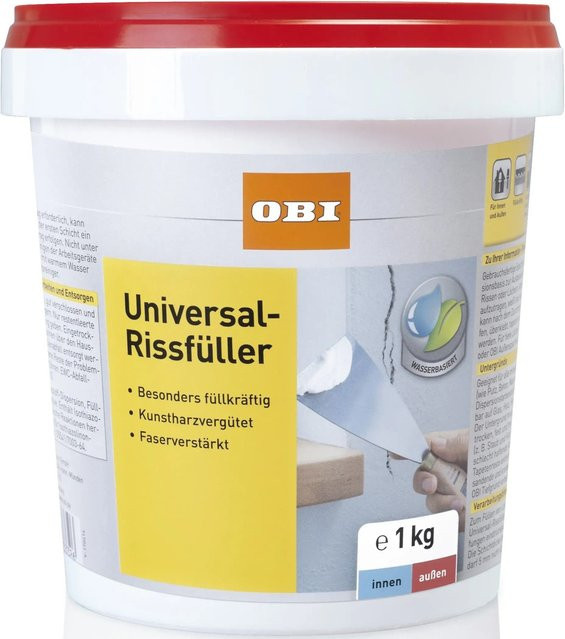 OBI Universal-Rissfüller aus Kunstharz in Weiß, 1 kg - Bild 1