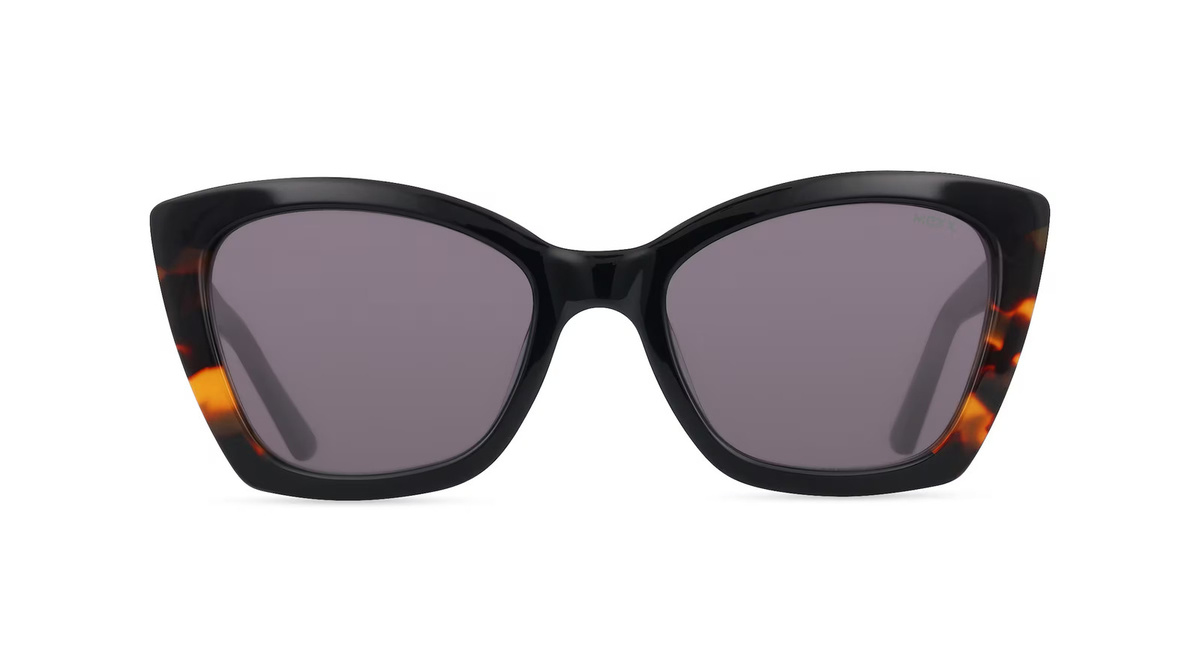 Mexx 6514 Sonnenbrille Butterfly, Vollrand, Kunststoff, Damen, schwarz - Bild 1