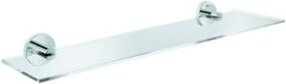 Grohe Essentials Glasablage in Chrom mit verdeckter Befestigung, Breite: 53 cm - Bild 1