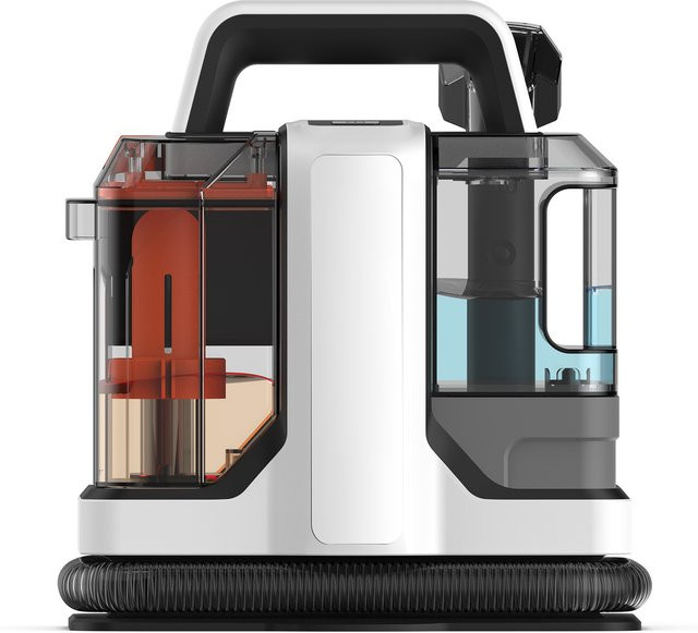 Seeiswork Kabelgebundener Teppichreiniger in Weiß mit 750W Leistung und 15Kpa Saugkraft als Sprüh-Wasch-Sauggerät für Autositze, Sofas und Teppiche - Bild 1