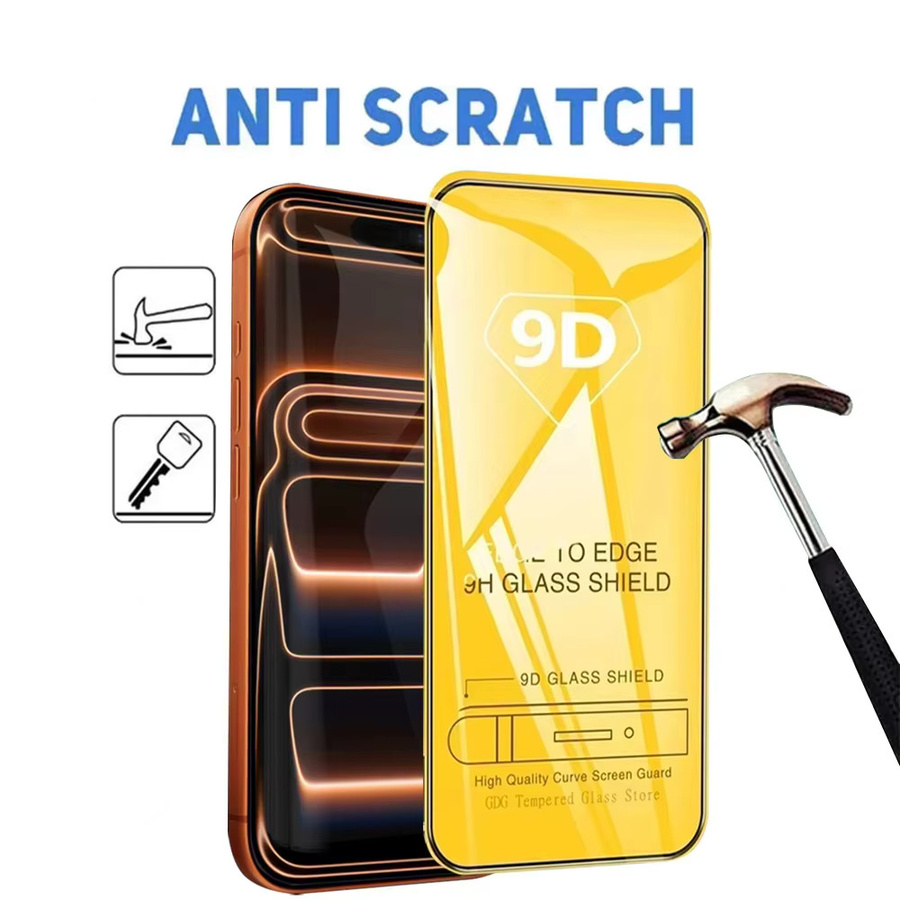 4er Pack 9D HD Klarglasfolie als Displayschutz für Samsung Galaxy A56 A57 A17 A16 A15 A36 A26 A35 A34 A33 A55 A54 A53 S24FE A07 A06 A05 in Transparent - Bild 2