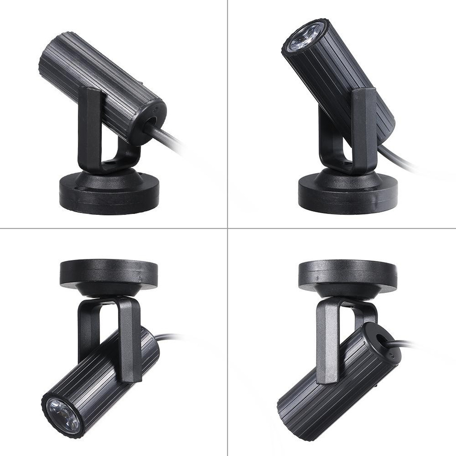 TOMTOP JMS LED Mini Spot Lampe für Bühnenbeleuchtung und Party-Dekoration in Blau - Bild 5