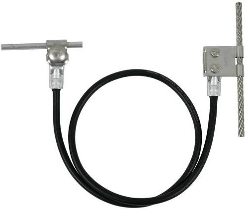 DEHN Montagezubehör ASSA D8 L1000 6.10 CU V2A aus Edelstahl in Silber - Bild 1