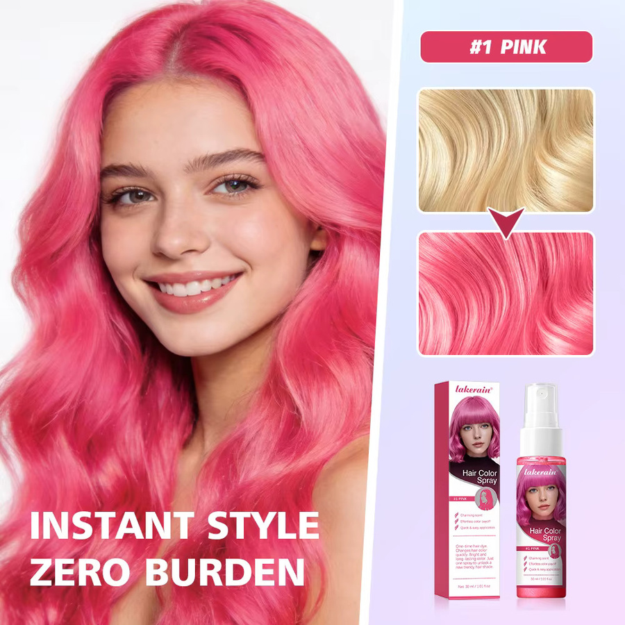 Lakerain Haarfarben-Spray, Mehrfarbig, Unisex - Bild 5