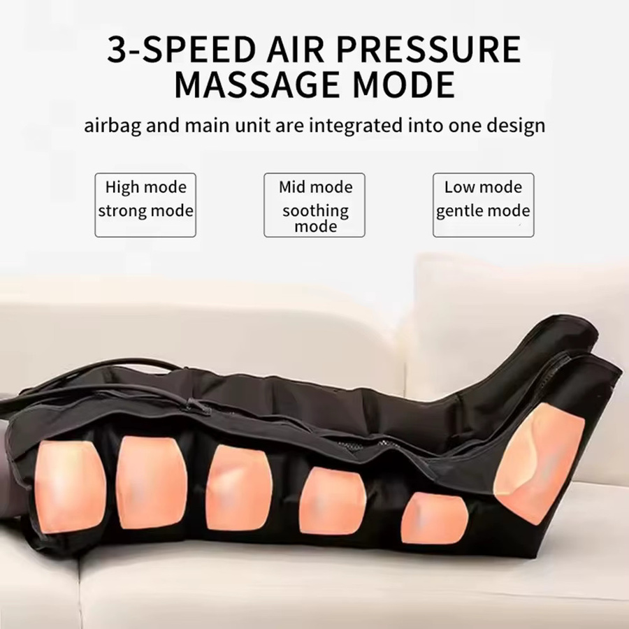 vilnason Beinmassage-Pneumatikstiefel, Unisex - Bild 3