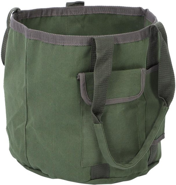 Wasserdichte Gartengerätetasche von KONNWEI als tragbarer Gartenwerkzeug-Organizer aus Polyester in Schwarz und Grün - Bild 1