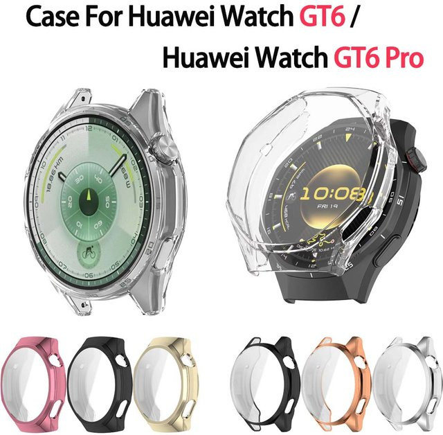 Huawei Schutzhüllen für Watch GT6, Smartwatch, TPU, transparent, Unisex - Bild 1