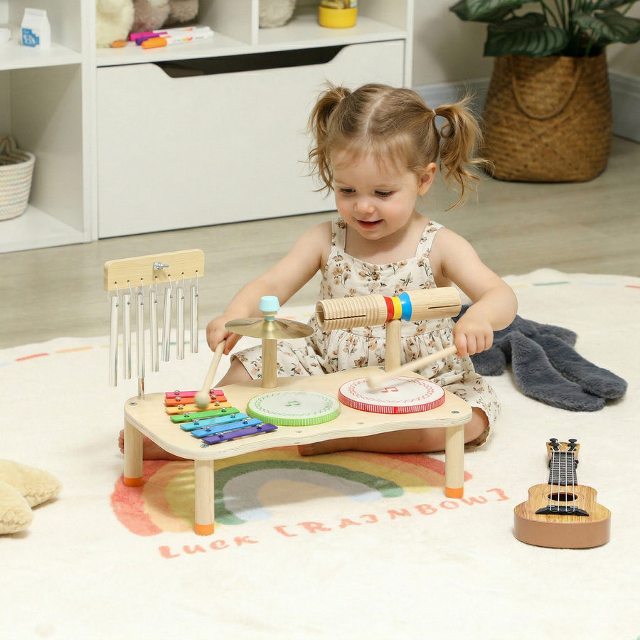AIYAPLAY Musikinstrumente, Montessori-Holzspielzeug, ab 2 Jahre - Bild 2
