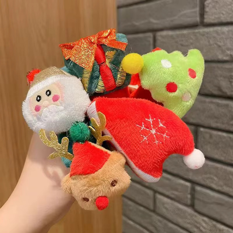 Slap-Armband, elastisch, Weihnachtsmotiv, Rentier-Designs, Kinder - Bild 5