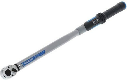 Gedore Drehmomentschlüssel DMUK 300 1/2 Zoll 60-300 Nm in Silber, Schwarz und Blau - Bild 2