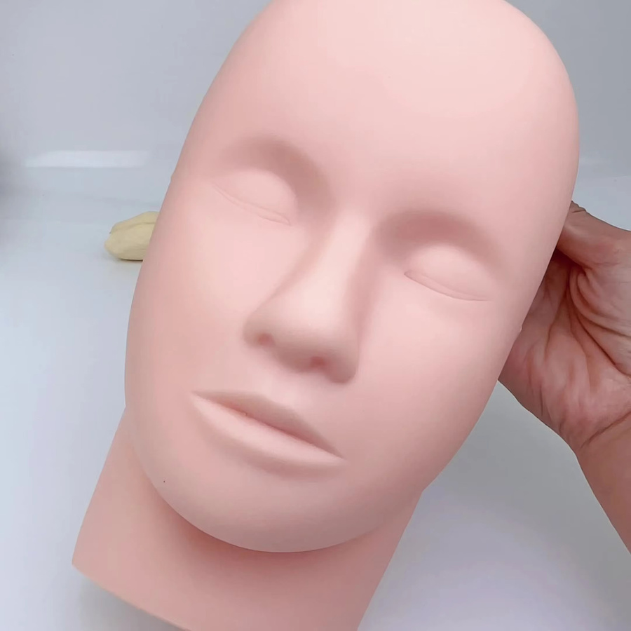 PANLWJ Übungskopf und Wimpernmapping-Aufkleber Set - Bild 2