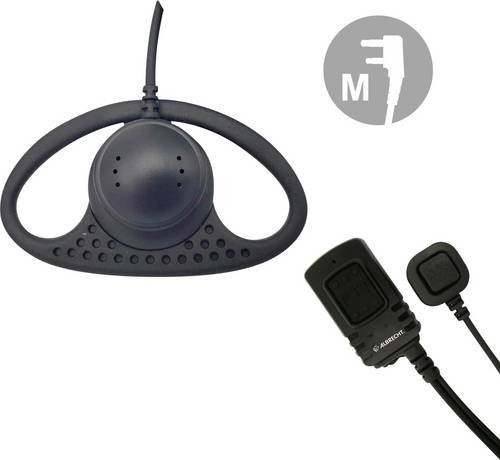 Albrecht In-Ear Headset Sprechgarnitur Schwarz - Bild 1