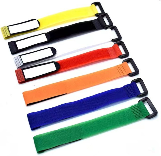 DOLANBIA Kabelbinder Set aus Kunststoff, 5 Stück beschreibbare Kabel Organizer in Mehrfarben, Maße: 2 x 18 cm - Bild 1