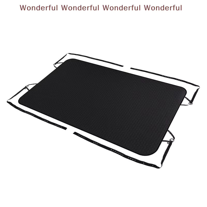 Wasserdichte Wohnmobil-Hecktür-Markise aus schwarzem Oxford-Polyester als Sonnenschutz für dein Camper Van und Outdoor-Camping - Bild 2