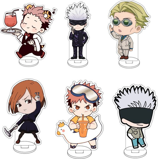 Bandai Jujutsu Kaisen Acryl-Figur Ständer, Einzelfigur, 10cm - Bild 1