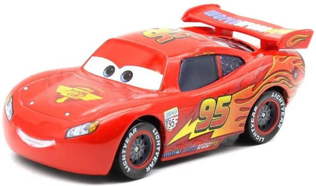 Disney Pixar Cars Lightning Mcqueen The King Modellkollektion, Diecast Fahrzeuge, 1:55 - Bild 1