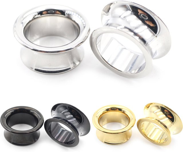 Alisouy 2er-Set Ohrringe, Edelstahl, Silber, Unisex - Bild 1