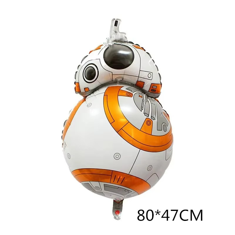 Star Wars Cartoon Roboter Aluminiumfolienballons für deine Party- und Geburtstagsdekoration - Bild 1