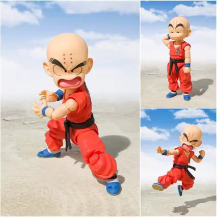 Bandai Dragon Ball Krillin Kuririn Kindheitsversion Jugend-Arc, Artikulierte Figur, ab 8 Jahren - Bild 2