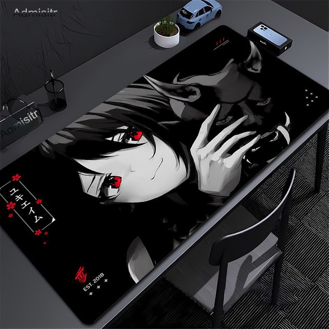 YUki Aim Gaming Speed Mauspad Anime Mädchen Maus mit Mehrfarbigem Design für E-Sport und Gaming - Bild 1