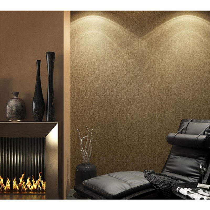 Marburg Vliestapete Modernista 53 Uni Beige-Braun mit Streifenmuster, FSC-zertifiziert - Bild 2