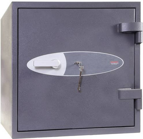 Phoenix HS2051K Mercury Wertschutzschrank mit Schlüsselschloss in Grau - Bild 1