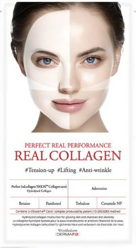 Dermafix Real Collagen Mask, Kollagen, Unisex - Bild 1