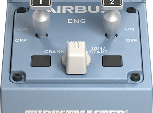 Thrustmaster TCA Quadrant Airbus Edition Flugsimulator-Schubregler für PC in Schwarz und Blau mit USB-Anschluss - Bild 3