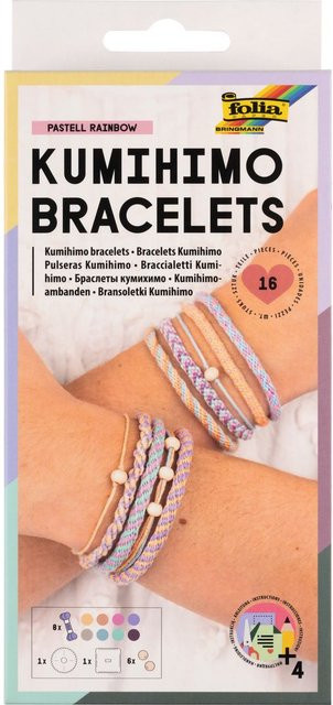 Folia Kumihimo Bastelset Armbänder und Freundschaftsbänder - Bild 1