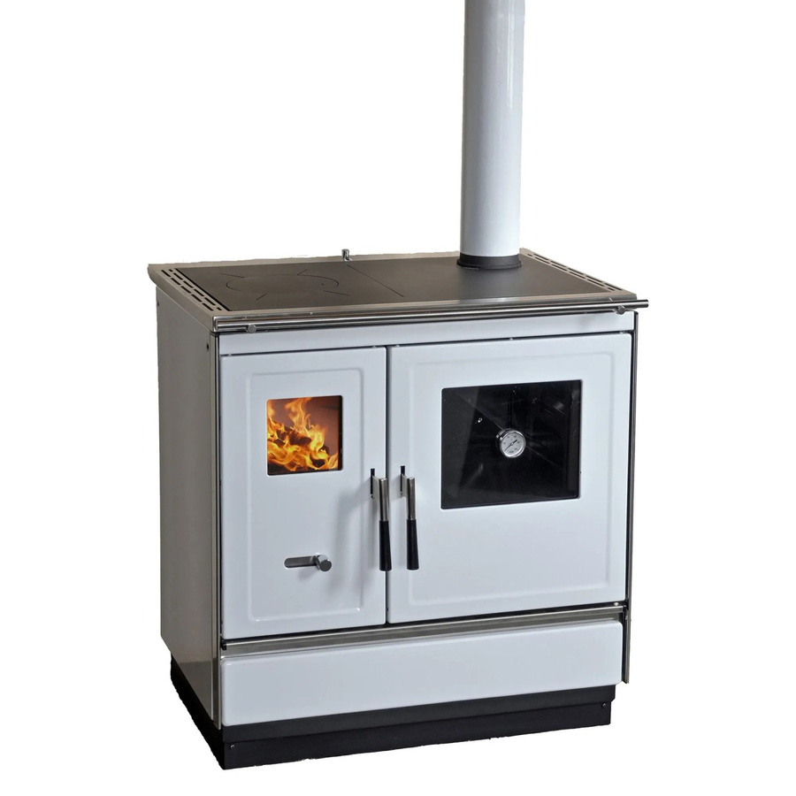 Haas+Sohn Herd HSH 81 Backfach Rechts Weiß 7,4 kW - Bild 2