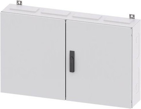 Siemens Wandschrank Verteilung aus Stahl in Grau B/H/T: 105,0 x 65,0 x 21,0 cm - Bild 1