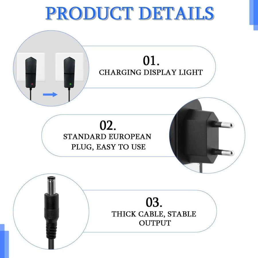 AEVYVKV Netzteil AC 220V 110V zu DC 5V Adapter in Schwarz für Router und LED Streifen - Bild 2