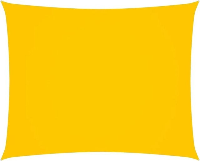 Furnicato Sonnensegel aus PU-beschichtetem Oxford-Gewebe, Rechteckig, Gelb, B x T: 2,5 x 4,5 m - Bild 1